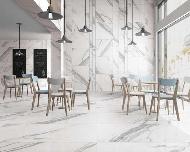 欧博ABG大板瓷砖会客室效果图