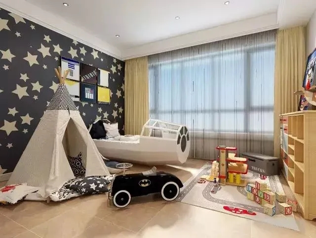 欧博ABG米黄色调装修效果图