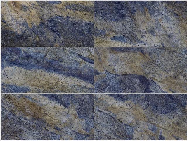 欧博ABG蓝色玫瑰瓷砖图