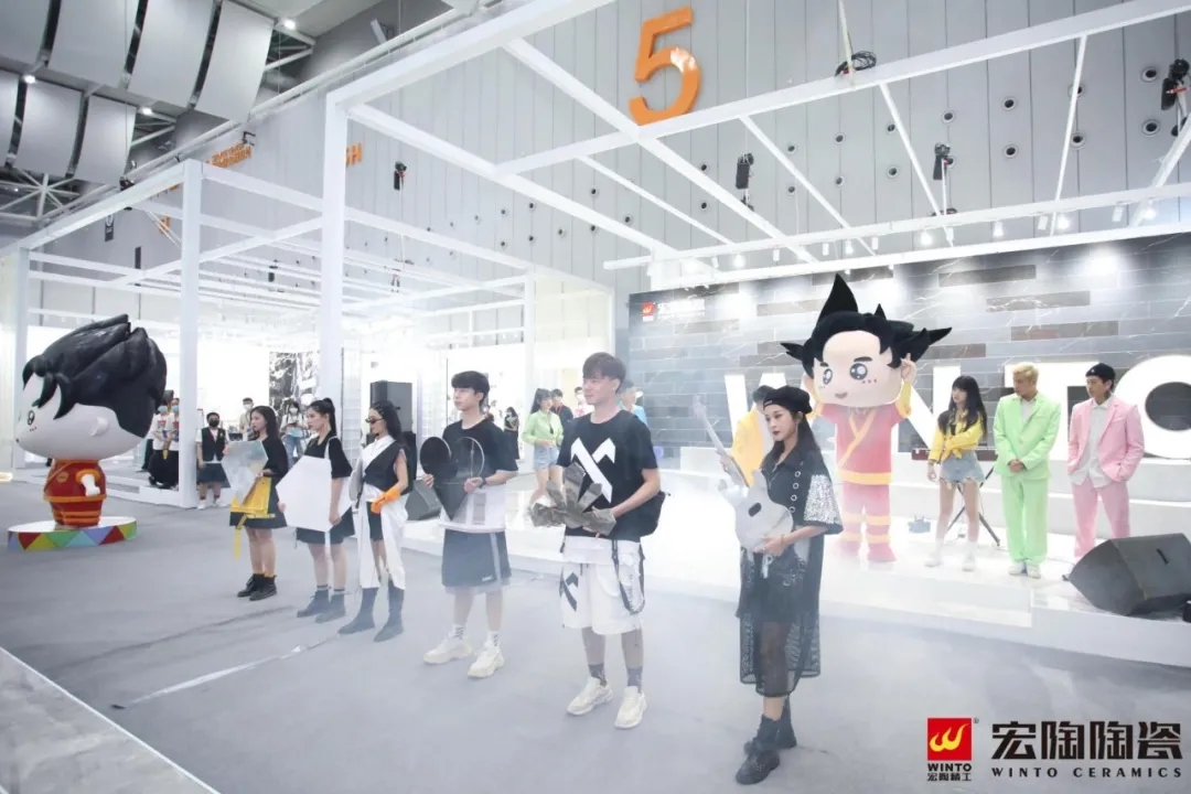 潭洲欧博ABG陶瓷展现场活动节目演出