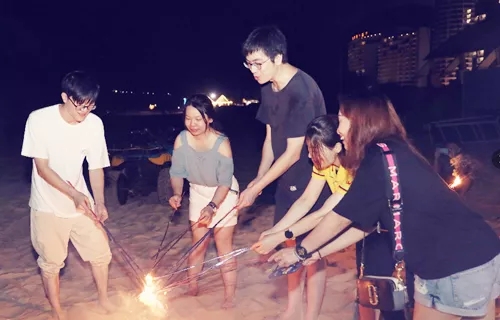 欧博ABG人晚宴篝火