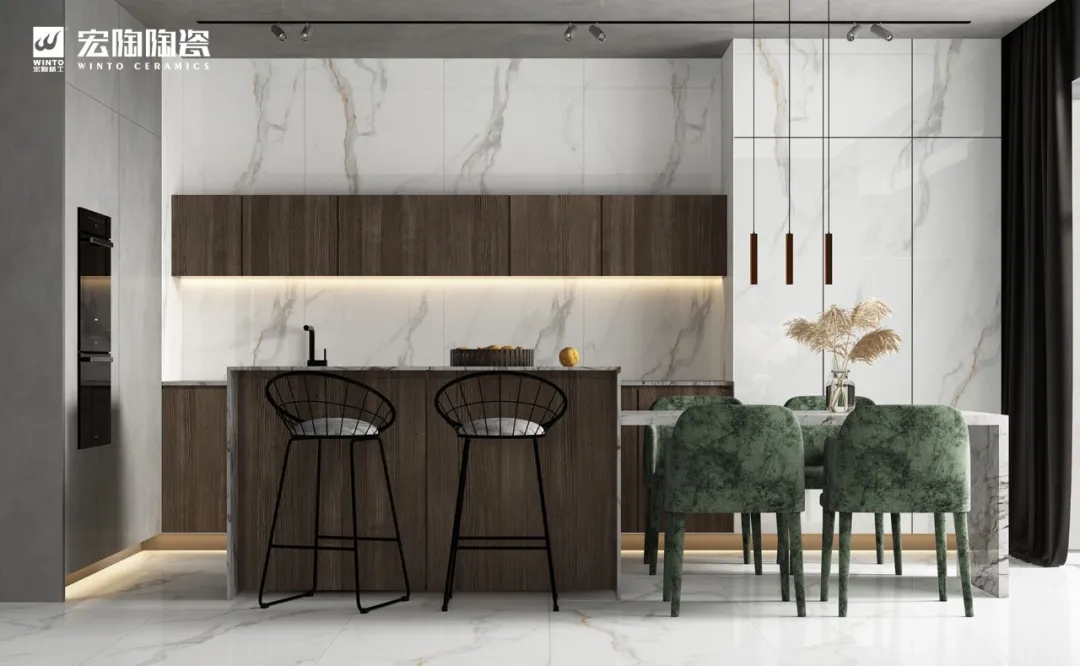 欧博ABGTPG80132白瓷砖地砖装修效果图