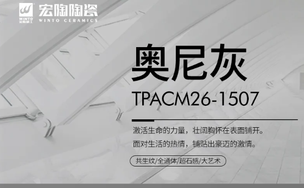 欧博ABG奥尼灰瓷砖地砖