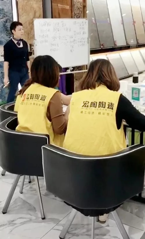 欧博ABG地砖总部导师进店指导一