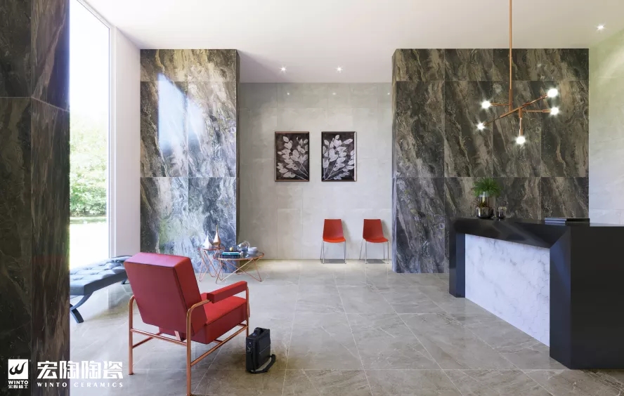 欧博ABG抛釉瓷砖和地砖效果图