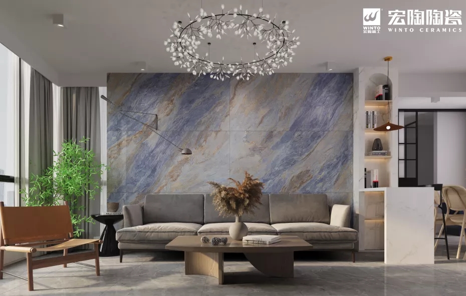 欧博ABG900X1800大板瓷砖和地砖效果图