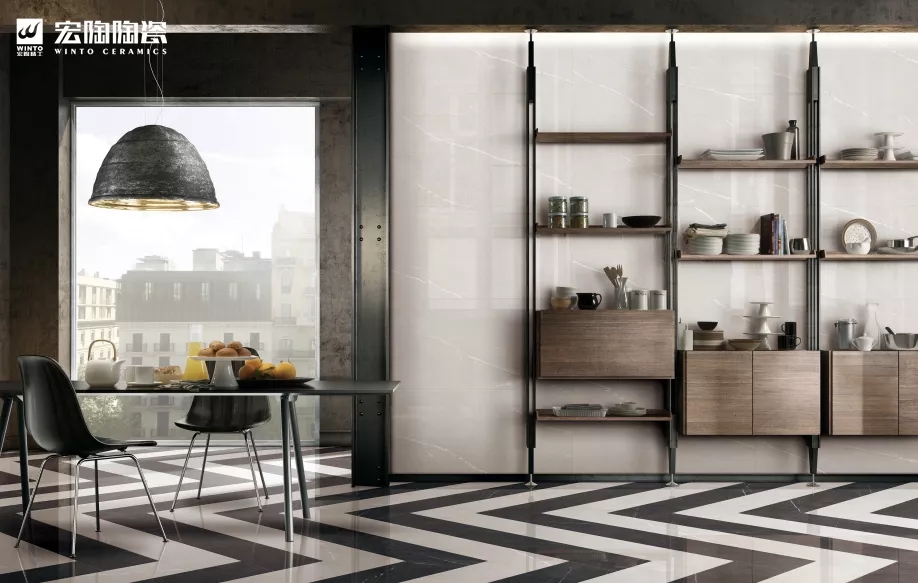 欧博ABG仿古砖 TG60111 600×600mm装修效果图