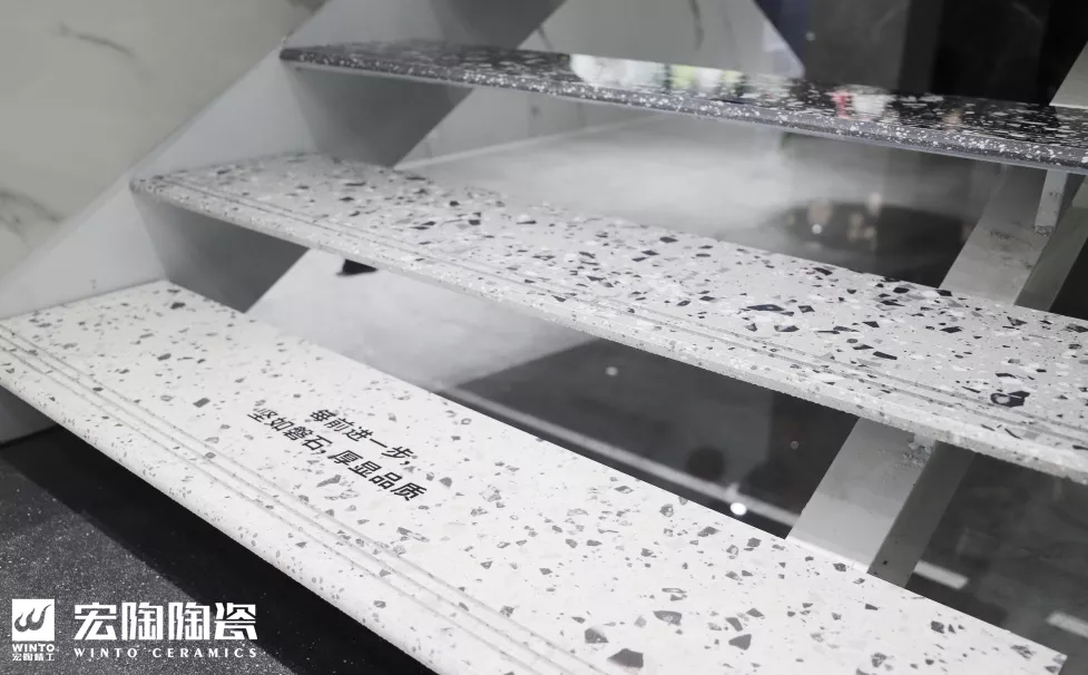 欧博ABG岩板楼梯展示空间