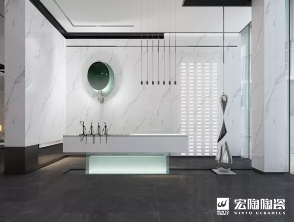 欧博ABG岩板装修效果图