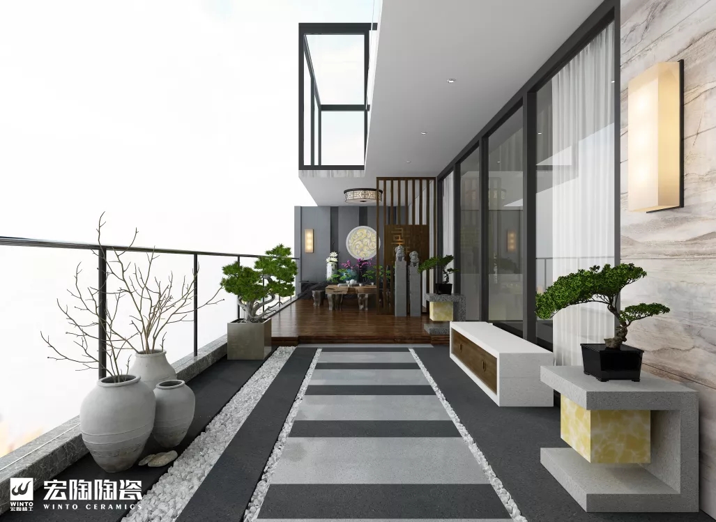 欧博ABG陶瓷岩板效果图