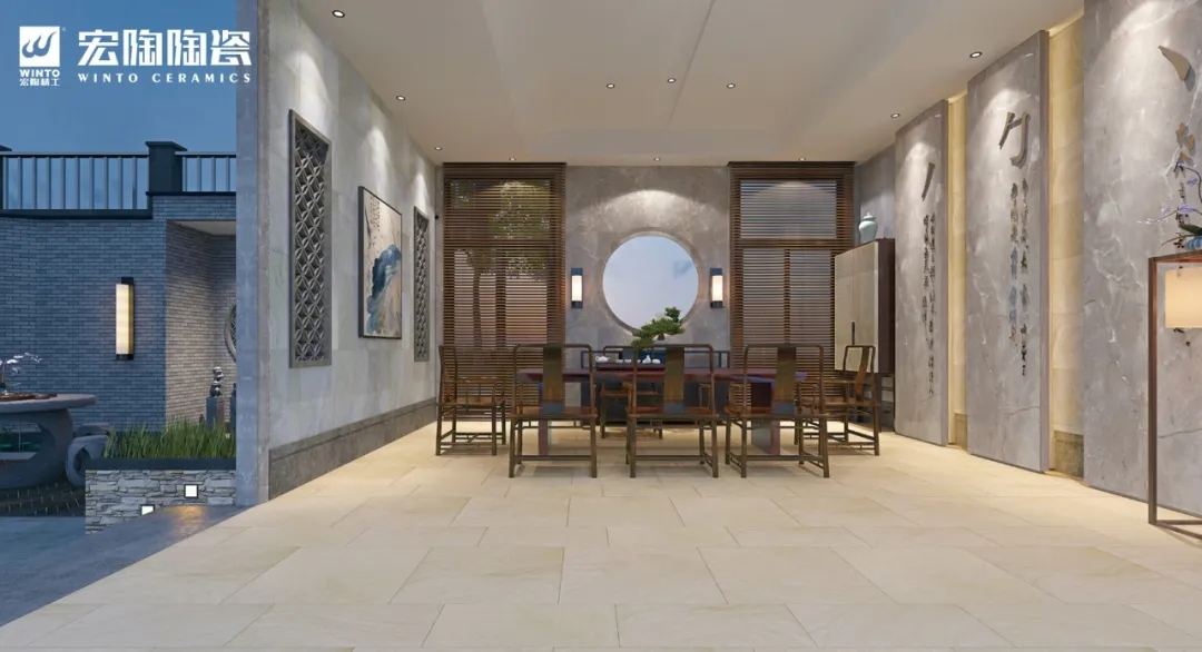 欧博ABG地砖装修效果