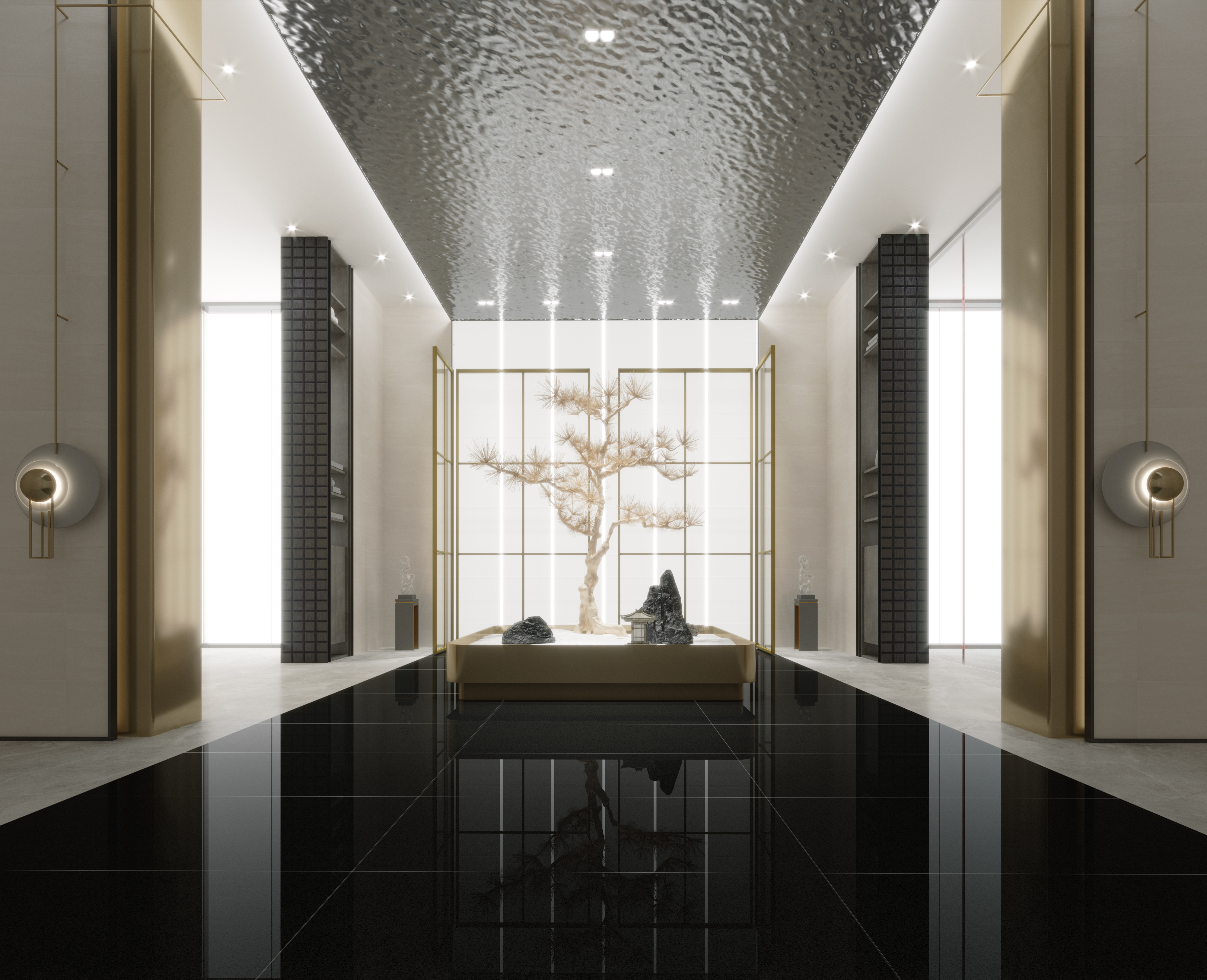 欧博ABG陶瓷大板装修效果图