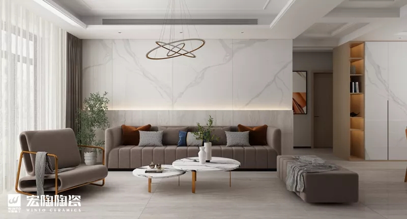 欧博ABG陶瓷岩板装修效果图
