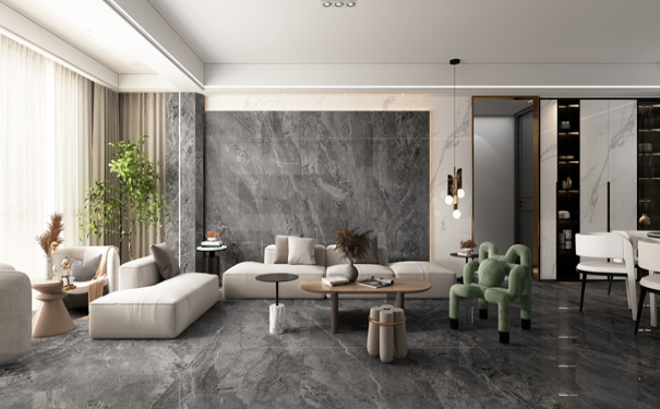 欧博ABG陶瓷岩板地砖装修效果图