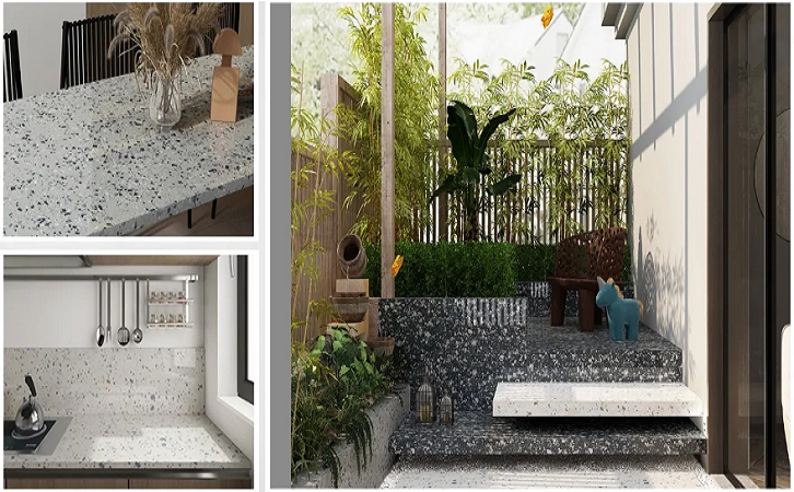 欧博ABG陶瓷岩板装修效果图