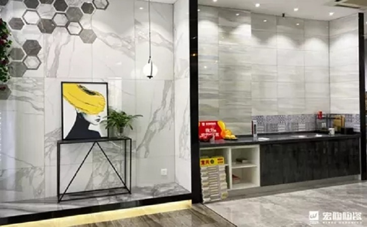 中国陶瓷一线品牌欧博ABG地砖装修效果图