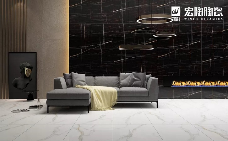 欧博ABG客厅地砖装修效果