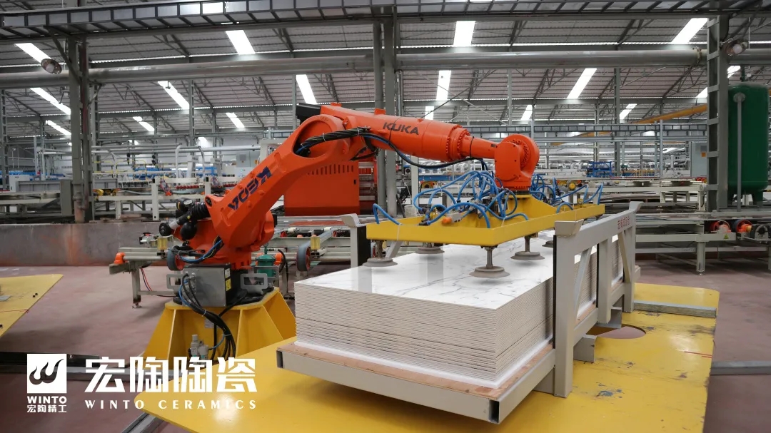 欧博ABG地砖车间一角