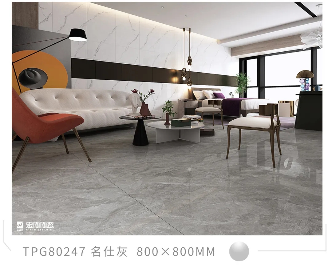 欧博ABGTPG80247瓷砖地砖600x1200MM名仕灰效果图