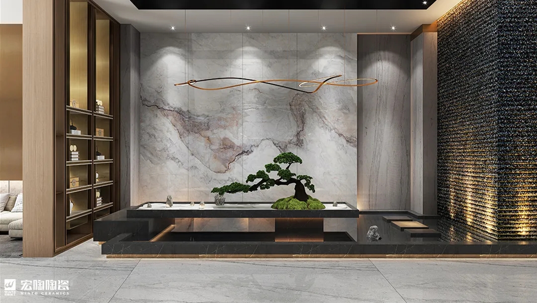 欧博ABG6-TPG2680A015ABCD灰冰玉800×2600×6mm效果图