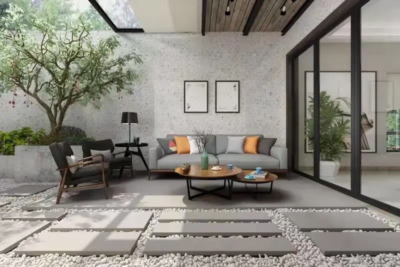 欧博ABGTPVGM26001M瓷砖地砖黄金配色效果图