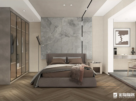 欧博ABGTCB1220007 乌木沉香 200x1200mm地砖效果图