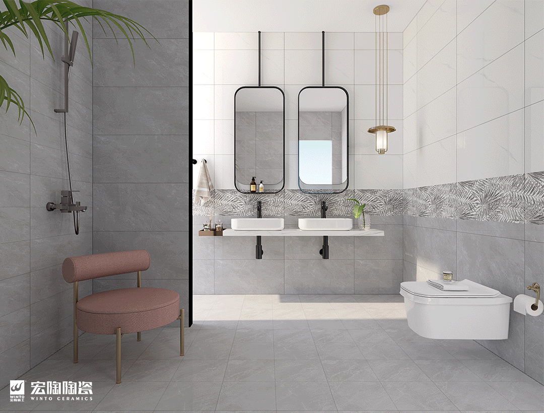 欧博ABG陶瓷地砖瓷砖装修效果图