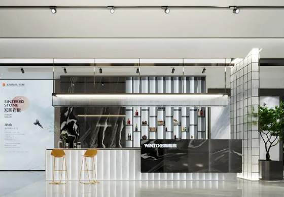 欧博ABG地砖专卖店效果图