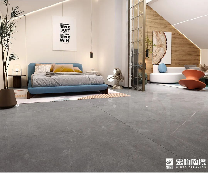 欧博ABGTPJ157007艾比灰卧室效果图