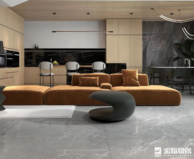 欧博ABG地砖TPG157272旺达灰效果图