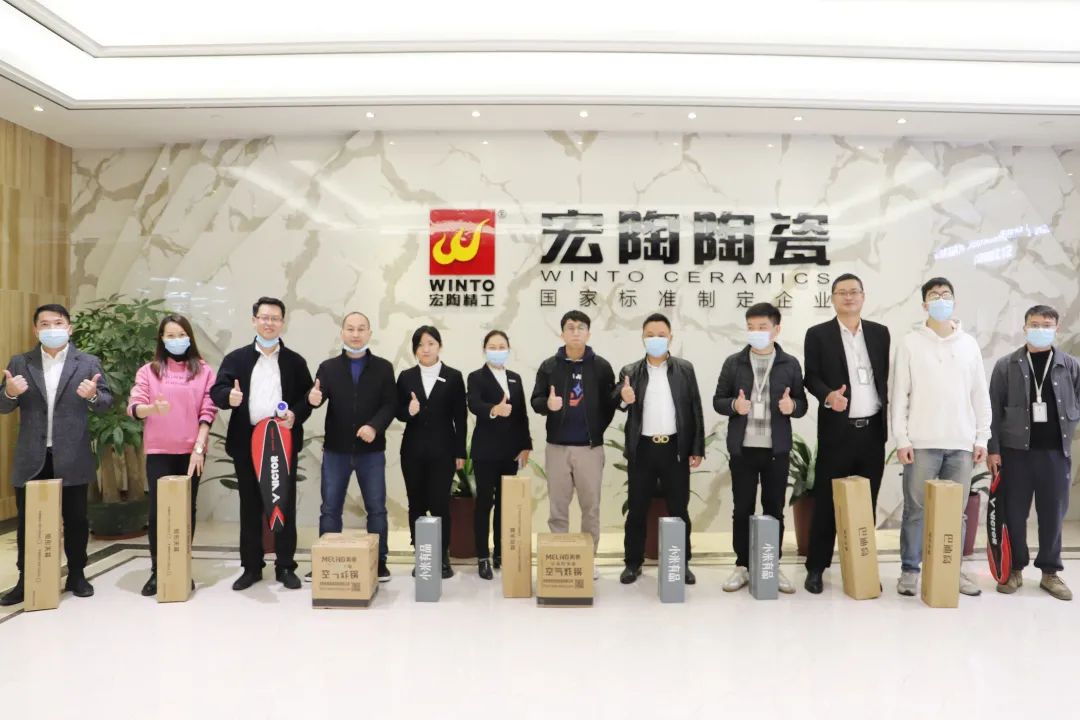 欧博ABG陶瓷优异的团队打call