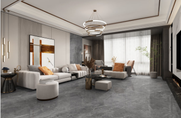 欧博ABG陶瓷大板电视墙效果图