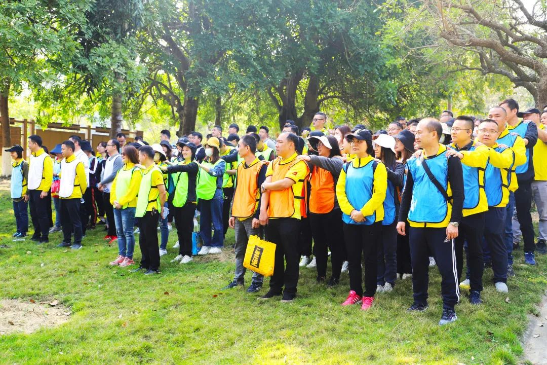 欧博ABG.地砖品牌户外团建现场