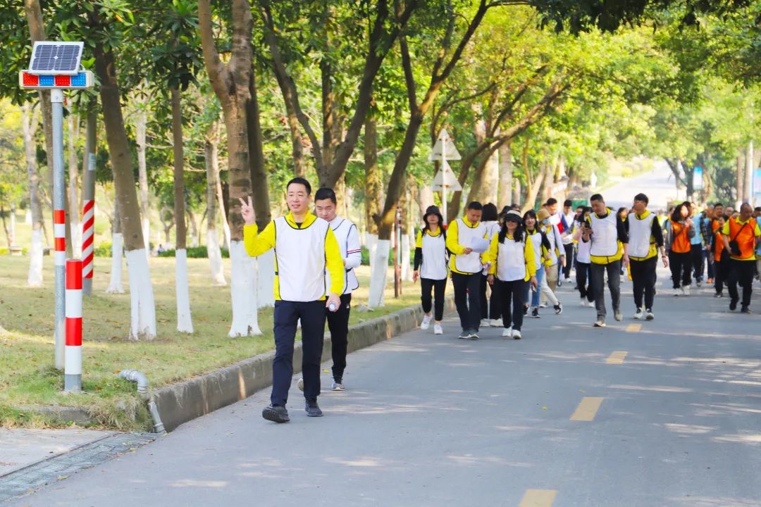 欧博ABG.地砖品牌黄色团建活动