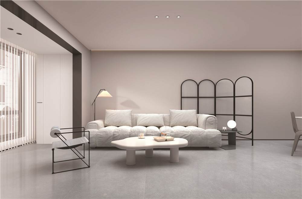 欧博ABG质感砖客厅效果图